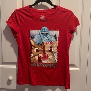 Red Justice Christmas T-Shirt